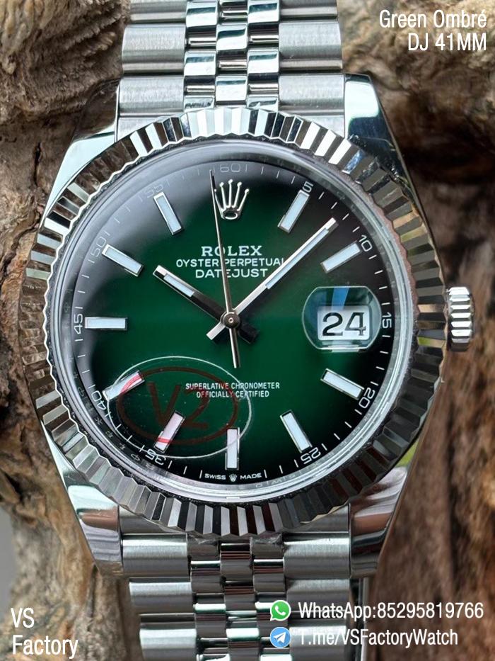 VSF Watches 2026 VSF Rolex DateJust 41 Green Ombré Dial Ref 126334 V2 904L Jubilee Bracelet Super Clone DanDong 3235 Movement 00 1 VSF Watches 2026 VSF Rolex DateJust 41 Green Ombré Dial Ref 126334 V2 904L Jubilee Bracelet Super Clone DanDong 3235 Movement 00 1