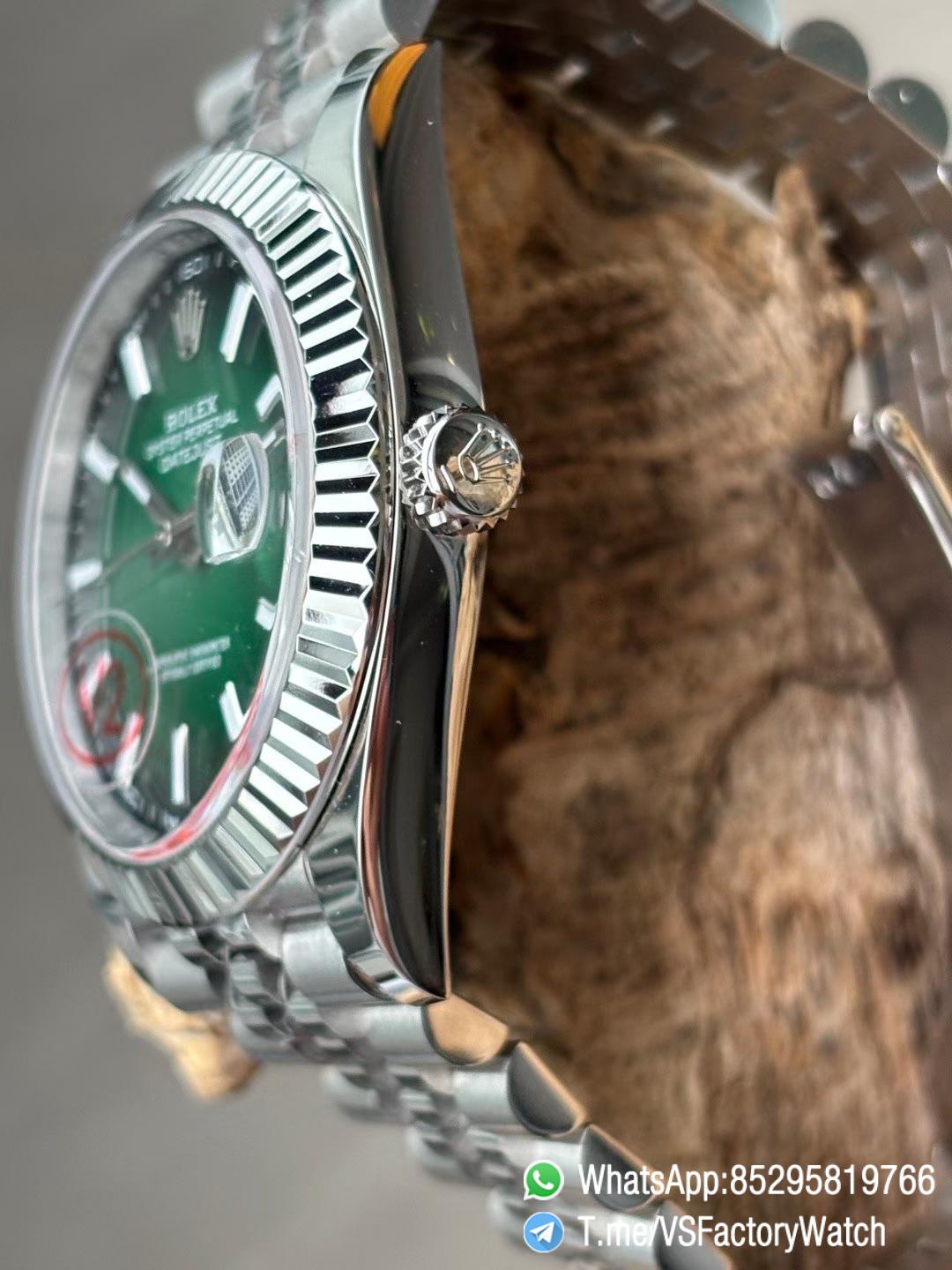 VSF Watches 2026 VSF Rolex DateJust 41 Green Ombré Dial Ref 126334 V2 904L Jubilee Bracelet Super Clone DanDong 3235 Movement 05 VSF Watches 2026 VSF Rolex DateJust 41 Green Ombré Dial Ref 126334 V2 904L Jubilee Bracelet Super Clone DanDong 3235 Movement 05