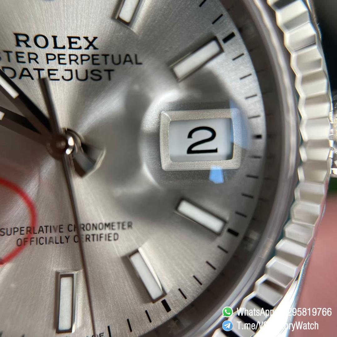 VS Factory Watch VSF Datejust 36 V2 Weight 124g Silver Dial 904L Stainless Steel Case and Jubile Bracelet DanDong 3235 Movement Ref m126234 0013 06 VS Factory Watch VSF Datejust 36 V2 Weight 124g Silver Dial 904L Stainless Steel Case and Jubile Bracelet DanDong 3235 Movement Ref m126234 0013 06
